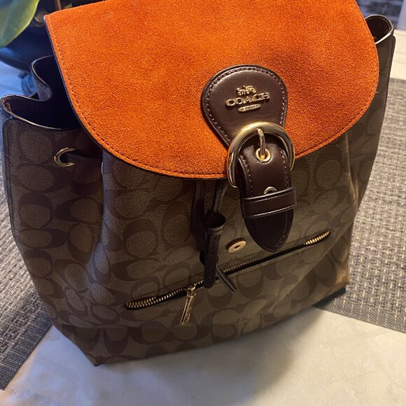 New Coach Backpack Purse - Picture 1 of 6